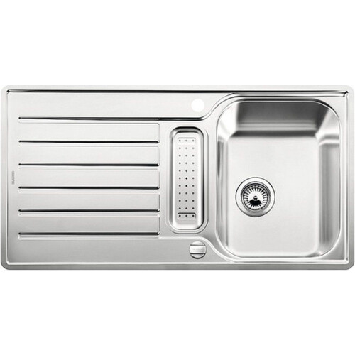 BLANCO LANTOS 5 S-IF - Spoelbak roestvrij staal - 50 cm onderkast - 490x940x165 mm