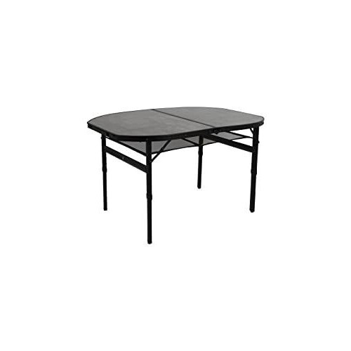 Bo-Camp Northgate - Tafel - Ovaal - Aluminium - 120x80 cm