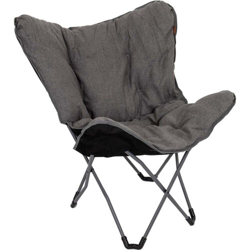 Bo-Camp - Urban Outdoor - Vlinderstoel - Extra groot - Grijs Tweedehands
