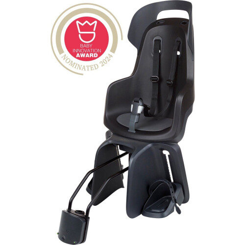 Bobike Go Maxi RS - Achterzitje met slaapstand - Urban black Tweedehands