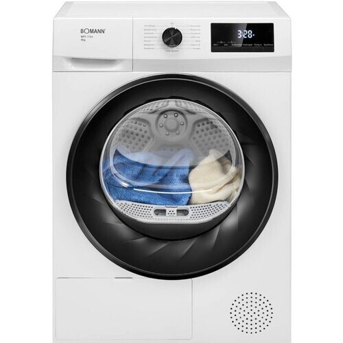 Bomann Wpt 7153 Warmtepompdroger 8 Kg – 15 Programma’s – Anti-kreukfunctie | Nieuw (outlet)