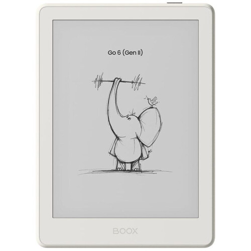 Boox Go 6 (Gen II) - E-reader - 6" E-Paper 300ppi - Wit Tweedehands