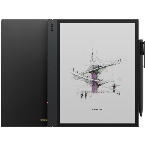 Boox Note Air5 C - E-reader - 10.3" Kaleido 3 ePaper - Zwart Tweedehands