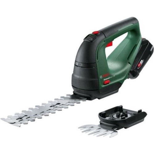 Bosch AdvancedShear 18V-10 - Accu buxus- en grasschaar - Incl. buxusschaarmes (20 cm) en grasschaarmes (10 cm) - Met 18 V accu en lader