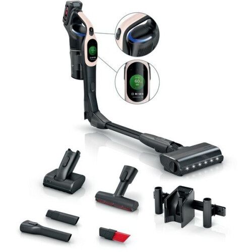 Bosch BBS1041RBA - Draadloze steelstofzuiger - MicroClean Technologie - Poederroze