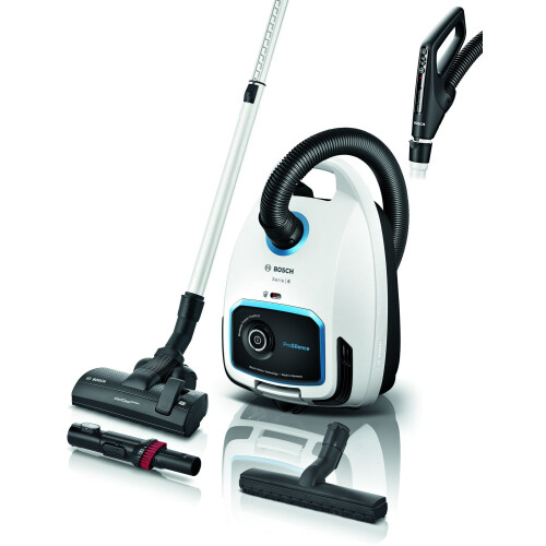 Bosch BGB6SIL1 - Slede stofzuiger - ProSilence - Wit