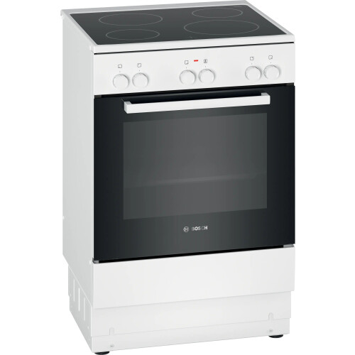 Bosch HKA004020U - Vrijstaand Fornuis - Keramische Kookplaat - Wit