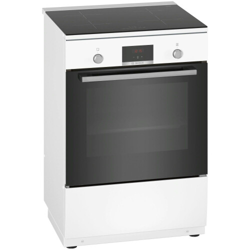 Bosch HLN39A020 - Inductiefornuis - Verzinkbare draaiknoppen - Wit Tweedehands
