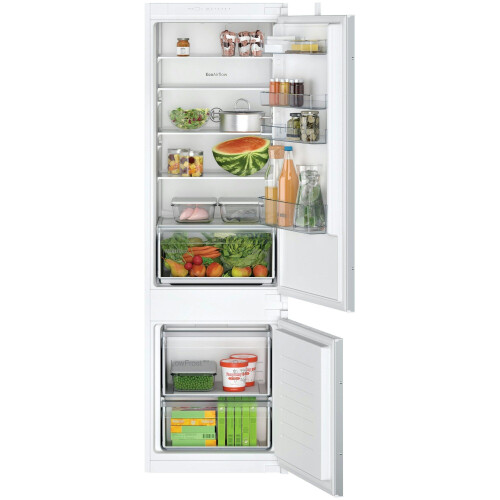 Bosch KIV87NSE0 - Koelvriescombinatie - lowFrost 200/70 liter - Energieklasse E Tweedehands