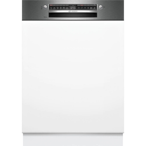 Bosch SMI4HTS00E - Half geïntegreerde vaatwasser - Home Connect spraakbesturing - Geborsteld staal Tweedehands