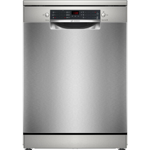Bosch SMS26AI01F - Vaatwasser - RackMatic-hoogteverstelling - Geborsteld staal