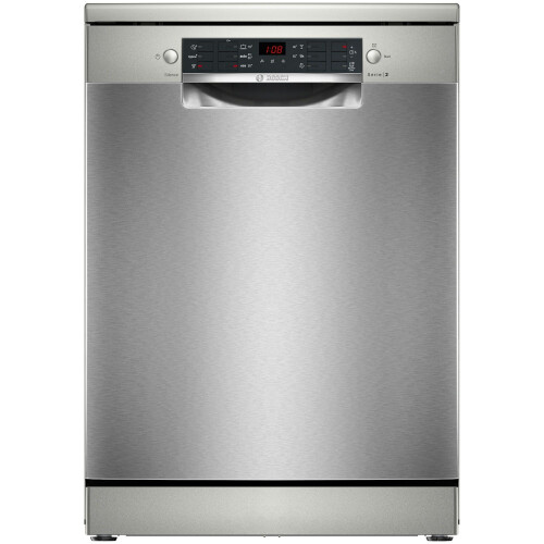 Bosch SMS26AI01F - Vaatwasser - RackMatic-hoogteverstelling - Geborsteld staal