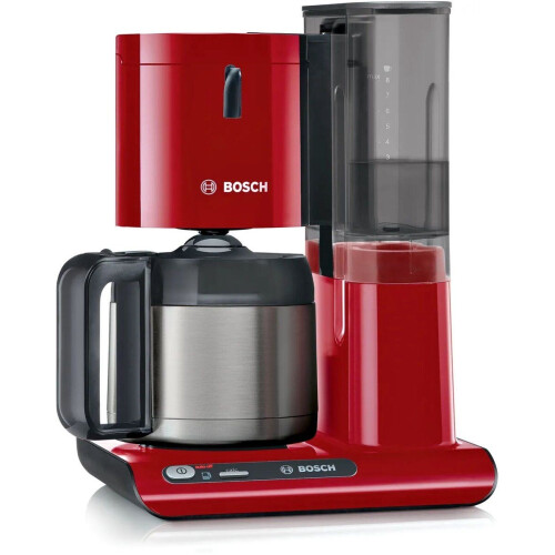 Bosch TKA8A054 - Filterkoffiezetapparaat - 1,1 l - 8 kopjes - 1100 W - Rood Tweedehands