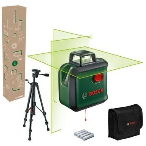Bosch UniversalLevel 360 - 360° Lijnlaser - Statief en batterijen