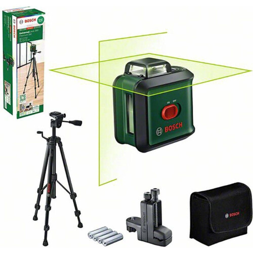 Bosch UniversalLevel 360 - Kreuzlijnenlaser - 360° zelfnivellerend - Groen