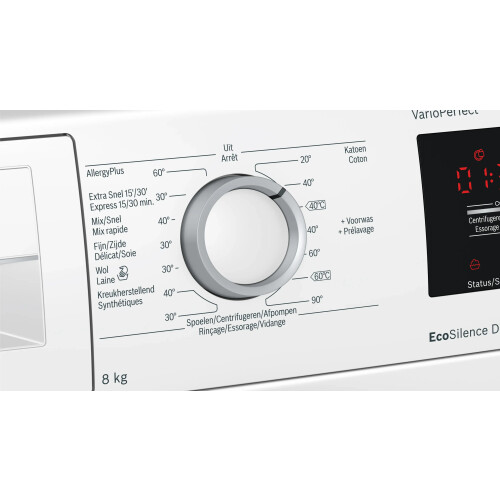 Bosch Wat283k4fg - Wasmachine - 8 Kg - 1400 Tpm - Energieklasse A+++ - Wit | Tweedehands (Refurbished)