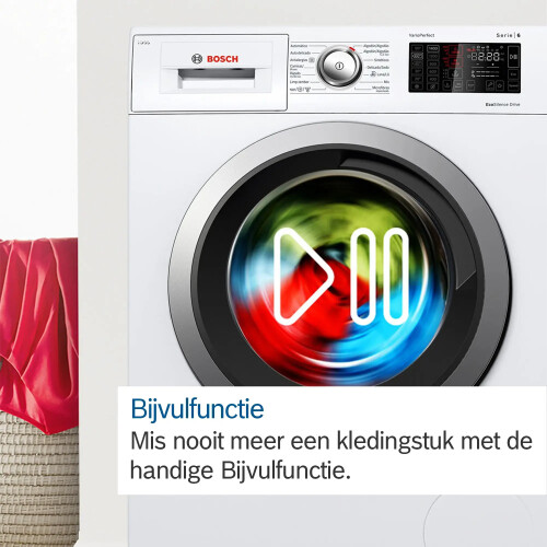 Bosch Wiw28542eu - Inbouwwasmachine - 8 Kg - 1400 Tpm - Ecosilence Drive - Energieklasse C | Nieuw (outlet)
