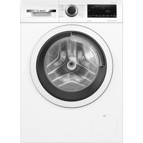 Bosch WNA13441 - Was-droogcombinatie - 9 Kg Wassen - 5 Kg Drogen - Kleur Wit met Donkergrijze Deur Tweedehands