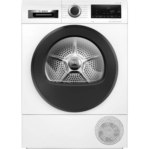 Bosch Wqg245a0gb/01 - Warmtepompdroger - 9 Kg - Autodry & Zelfreinigende Condensor - 61 Db - Energieklasse A+++ | Nieuw (outlet)