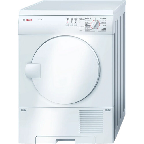 Bosch Wtc84100 - Condensdroger - 6 Kg - 66 Db - Energieklasse B | Tweedehands (Refurbished) Tweedehands
