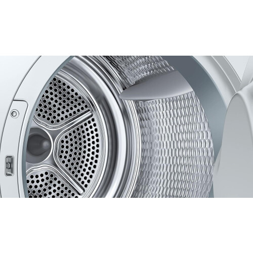 Bosch Wth83vv3 - Warmtepompdroger - 8 Kg - Autodry - 65 Db - Energieklasse E - Wit | Nieuw (outlet)