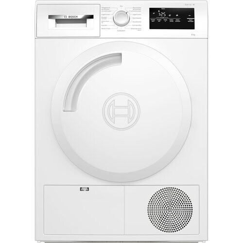 Bosch Wth83vv3 - Warmtepompdroger - 8 Kg - Autodry - 65 Db - Energieklasse E - Wit | Nieuw (outlet) Tweedehands