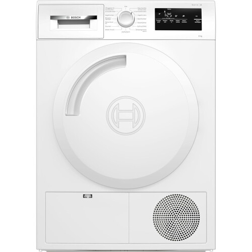 Bosch Wth83vv3 - Warmtepompdroger - 8 Kg - Autodry - 65 Db - Energieklasse E - Wit | Nieuw (outlet)