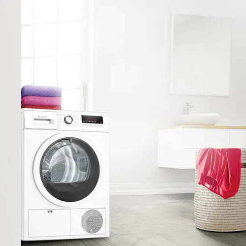 Bosch Wth85209nl - Warmtepompdroger - 8 Kg - Autodry - 65 Db - Energieklasse A++ | Tweedehands (Refurbished)