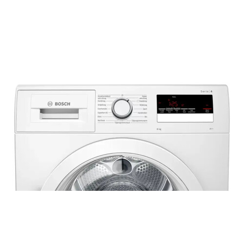 Bosch Wtr85v02 - Warmtepompdroger - 8 Kg - Autodry & Sensitivedrying - 65 Db - Energieklasse A++ | Tweedehands (Refurbished)
