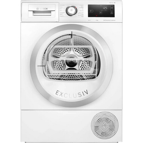 Bosch Wtu87692 - Wasdroger - 8 Kg Vulgewicht - Wit | Nieuw (outlet) Tweedehands