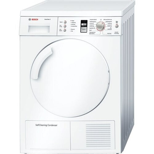 Bosch Wtw84360 - Warmtepompdroger - 6 Kg - Zelfreinigende Condensor & Autodry - 66 Db - Energieklasse A+ | Tweedehands (Refurbished) Tweedehands