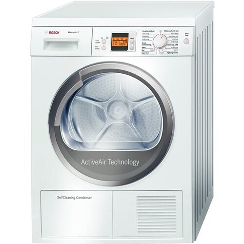 Bosch Wtw86560nl - Warmtepompdroger - 7 Kg - Zelfreinigende Condensor - 65 Db - Energieklasse A - Wit | Tweedehands (Refurbished) Tweedehands