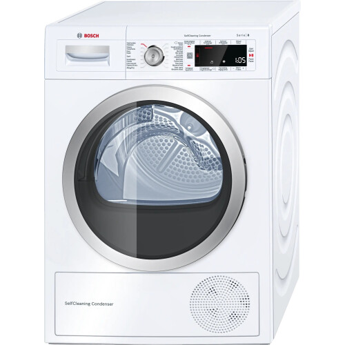 Bosch Wtw87560fg - Warmtepompdroger - 8 Kg - Selfcleaning Condenser - 64 Db - Energieklasse A++ | Nieuw (outlet)