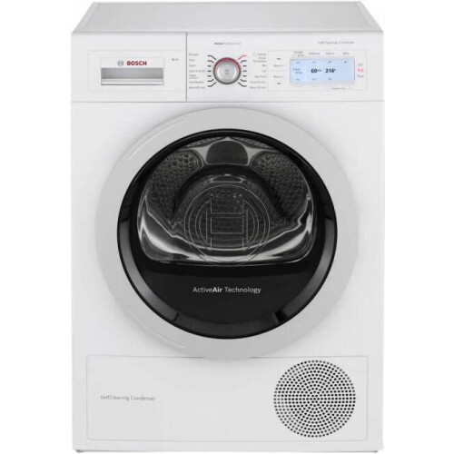 Bosch Wty87700nl - Warmtepompdroger - 8 Kg - Zelfreinigende Condensor - 64 Db - Energieklasse A++ | Tweedehands (Refurbished)
