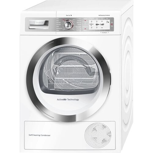 Bosch Wtyh6790 Serie 8 - Warmtepompdroger - 9 Kg - Home Connect & Selfcleaning Condenser - 64 Db - Energieklasse A++ | Nieuw (outlet) Tweedehands