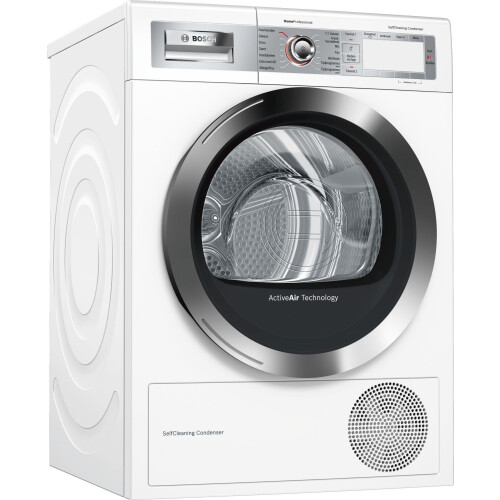 Bosch WTYH8770NL - Warmtepompdroger - Home Connect A++ 9 kg - Chroom zwartgrijs Tweedehands