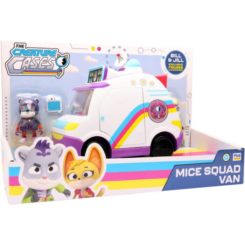 Boti Mice Squad Van Kit & Sam - Creature Cases busje - Verstelbaar