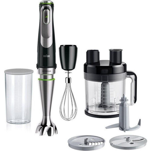 Braun MQ9175XL - Staafmixer - 1200 Watt - ActiveBlade technologie - Zwart/RVS Tweedehands
