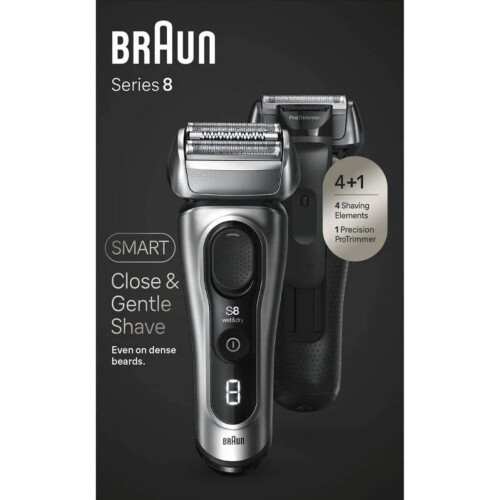 Braun Series 8 8513s - Scheerapparaat - 4 sonische scheerelementen - Zwart Tweedehands