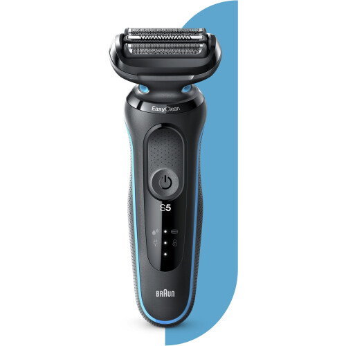 Braun Series 5 50-M1000s - Elektrisch Scheerapparaat - Scheermes met scheerblad - Zwart en blauw