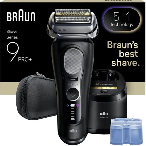 Braun Series 9 PRO+ - Elektrisch scheerapparaat - 5+1 scheerelementen - 100% waterdicht