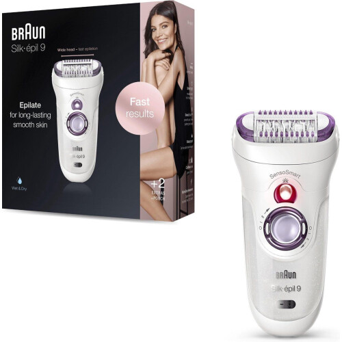 Braun Silk-épil 9 SensoSmart 9/700 - Epilator - Micro-Grip-technologie - Wit Tweedehands