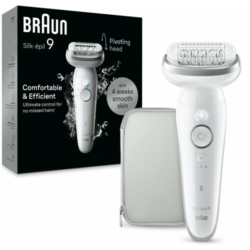 Braun Silk·épil 9 - Epilator - Wet&Dry - 40 MicroGrip-pincetjes