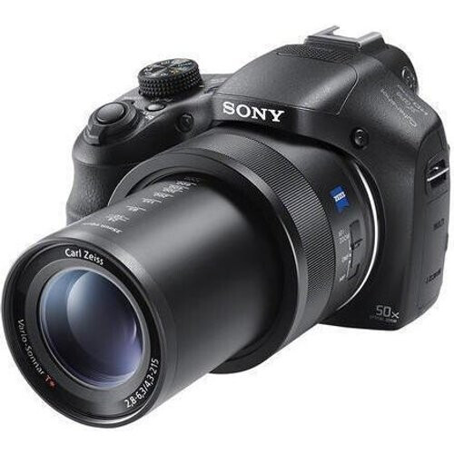 Bridge camera Cyber-shot DSC H200 - Zwart + Sony Sony Lens Optical Zoom 24-633 mm f/3.1-5.9 f/3.1-5.9 Tweedehands