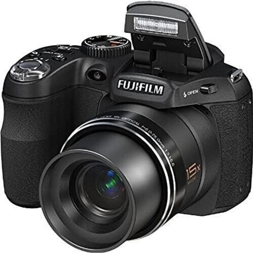 Bridge camera FinePix S1600 - Zwart + Fujifilm Fujinon Lens 15x Optical 28-420mm f/4-4.8 f/4-4.8 Tweedehands