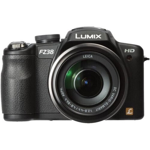 Bridge camera Lumix DMC-FZ38 - Zwart + Panasonic Leica DC Vario-Elmarit 27-486mm f/2.8-4.4 f/2.8-4.4 Tweedehands