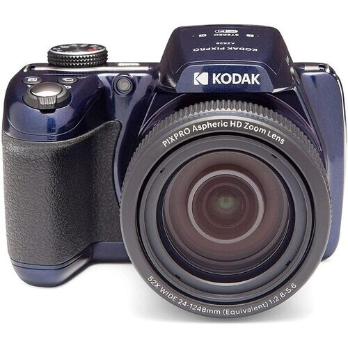 Bridge camera Pixpro AZ528 - Blauw + Pixpro Pixpro Aspheric HD Zoom Lens 52x Wide 24-1248 mm f/2.8-5.6 f/2.8-5.6 Tweedehands