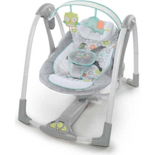 Bright Starts BS 10247 - Babyschommel - 5 schudsnelheden 8 melodieën - Multi