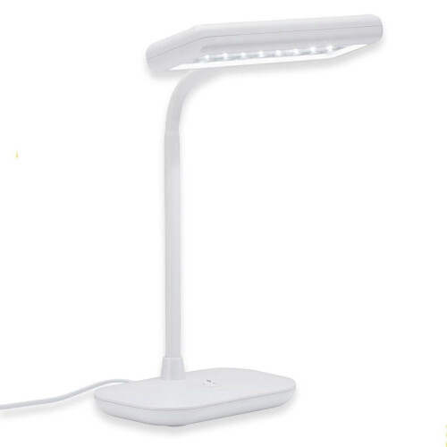 BRILONER - Daglichtlamp - LED bureaulamp - Draaibaar en kantelbaar - 6500 K - Wit Tweedehands