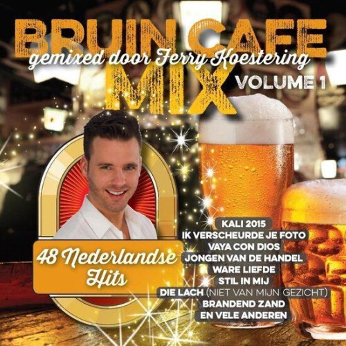 Bruin Cafe Mix Vol 1 - CD - 50 Nederlandstalige tracks